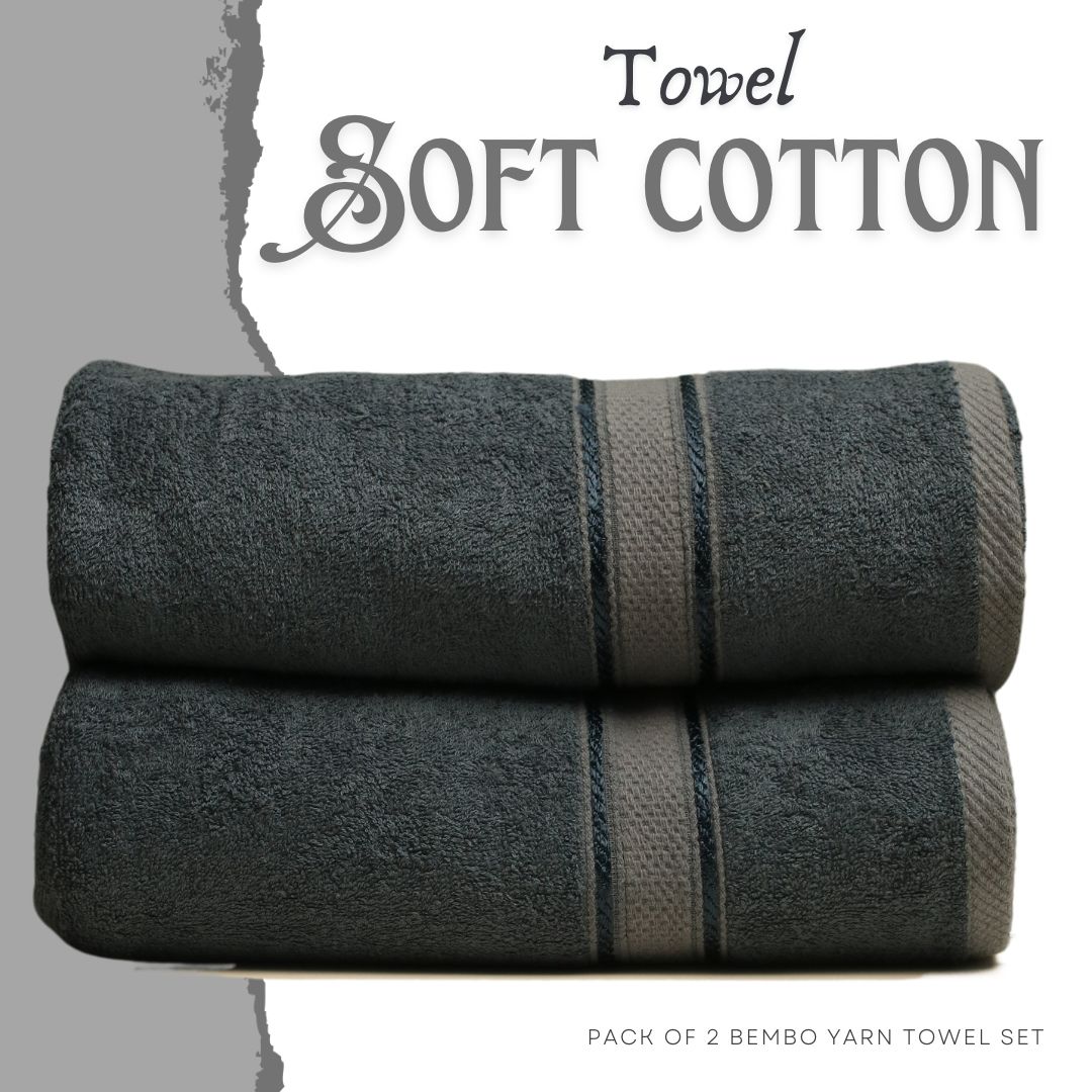 TWO PACK TOWEL 100% cotton towel limited edition