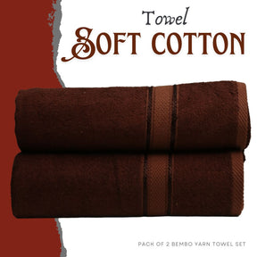 TWO PACK TOWEL 100% cotton towel limited edition