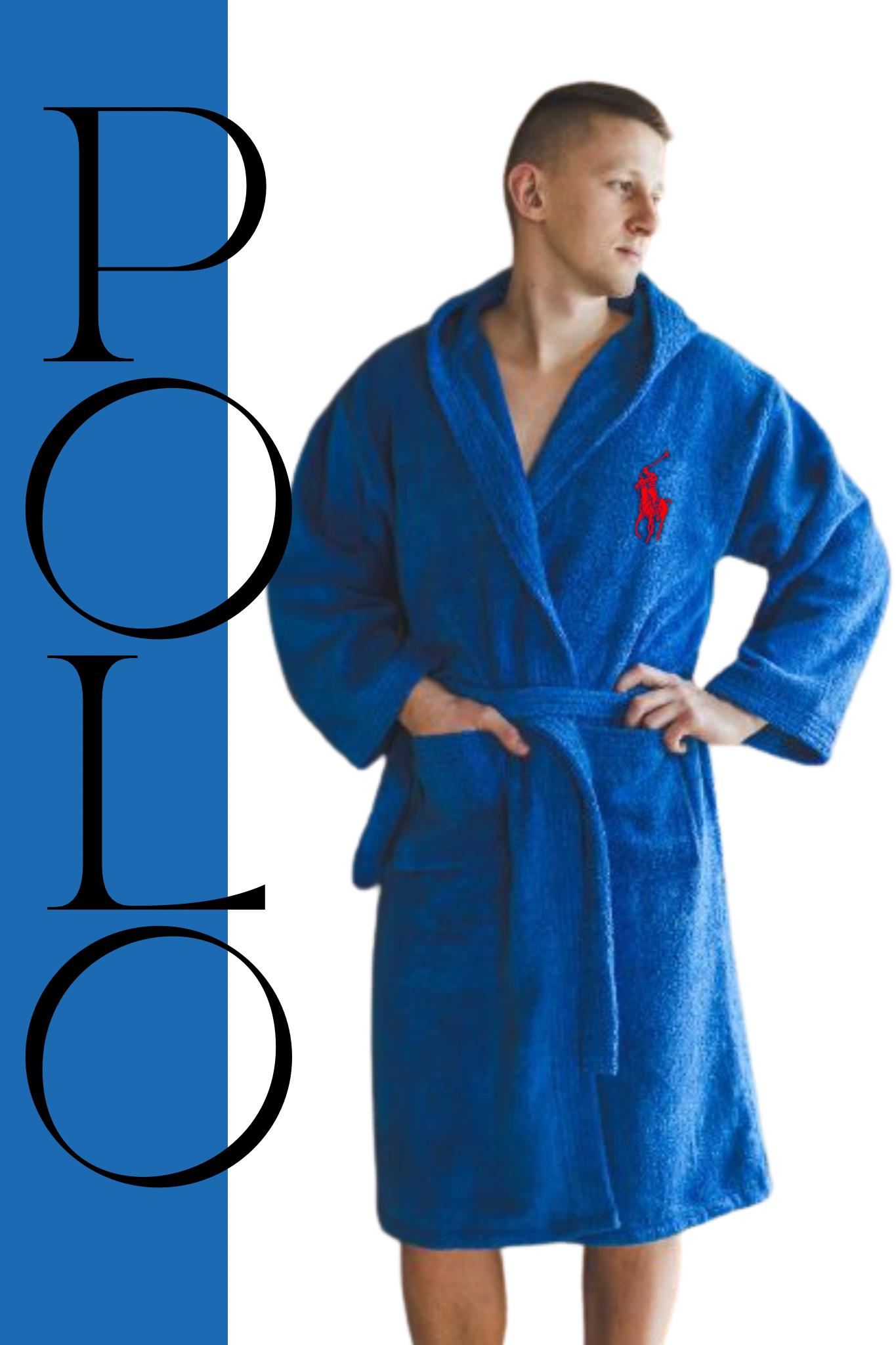 POLO BATHROBE BATH ROBE STUFF TERRY