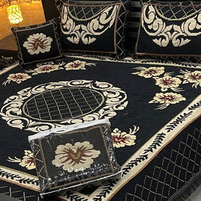 4Pc Velvet Jaquard Bedsheet | King Size