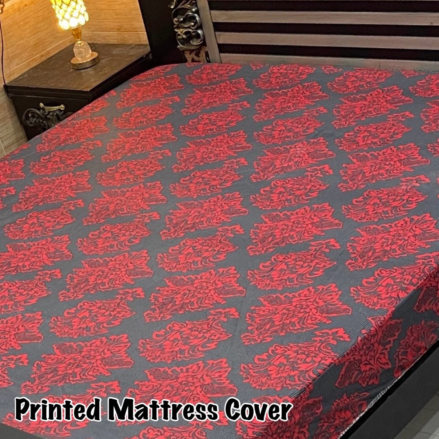 Printed Water Proof Matress Safegaurd  | King Size Double Bed