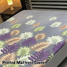 Printed Water Proof Matress Safegaurd  | King Size Double Bed