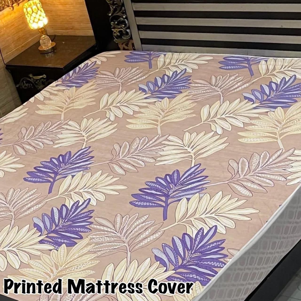 Printed Water Proof Matress Safegaurd  | King Size Double Bed