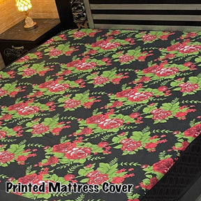 Printed Water Proof Matress Safegaurd  | King Size Double Bed