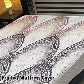 Printed Water Proof Matress Safegaurd  | King Size Double Bed