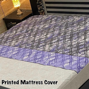 Printed Water Proof Matress Safegaurd  | King Size Double Bed