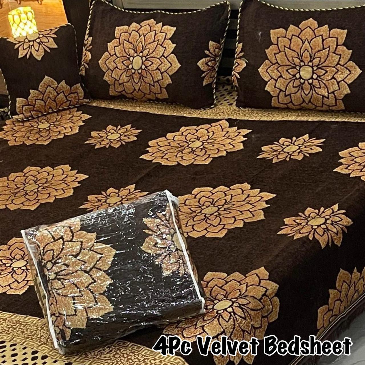 Valvet bed sheets