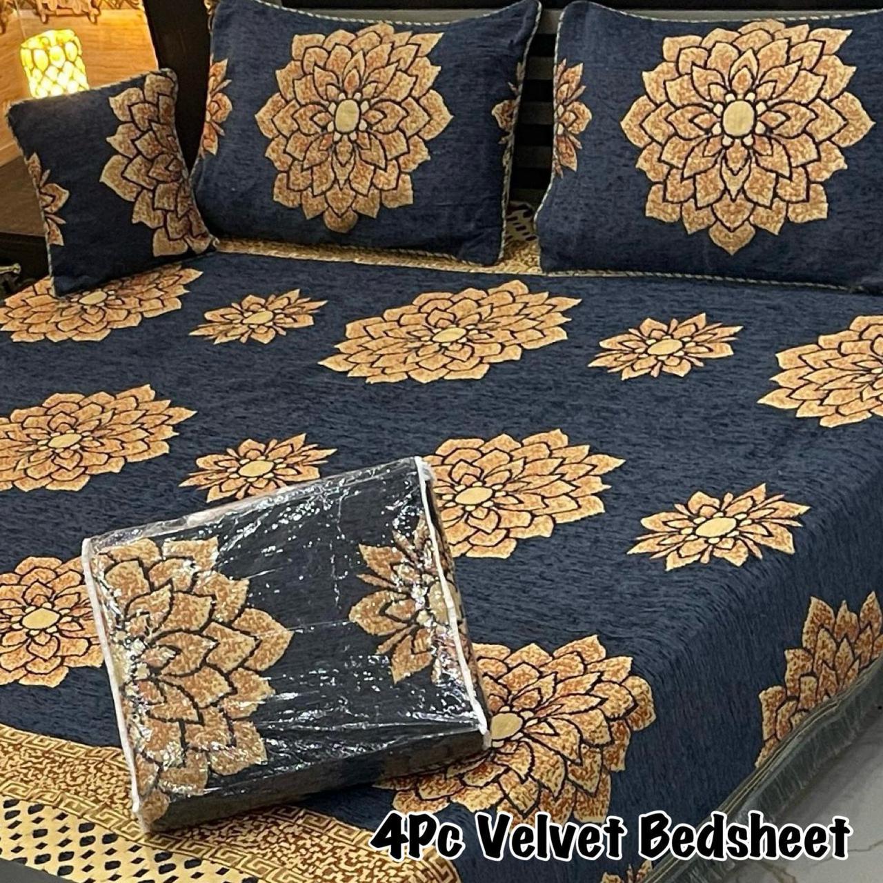 Valvet bed sheets