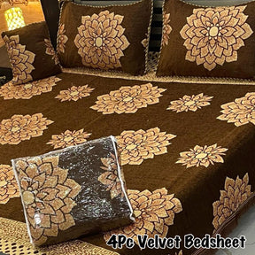 Valvet bed sheets