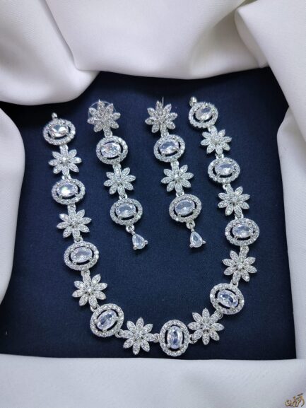 American Diamond🤍🖤 Delicate Design - Image 5