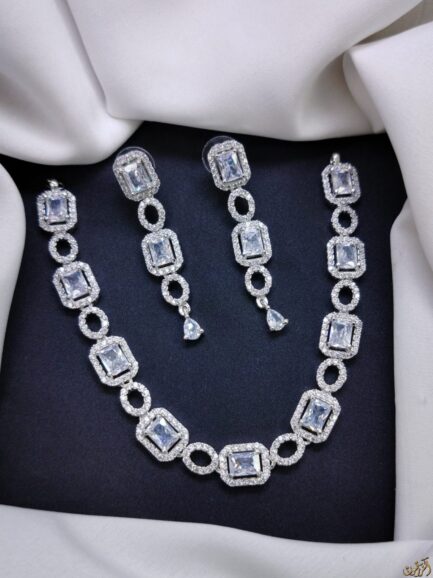 American Diamond🤍🖤 Delicate Design - Image 9