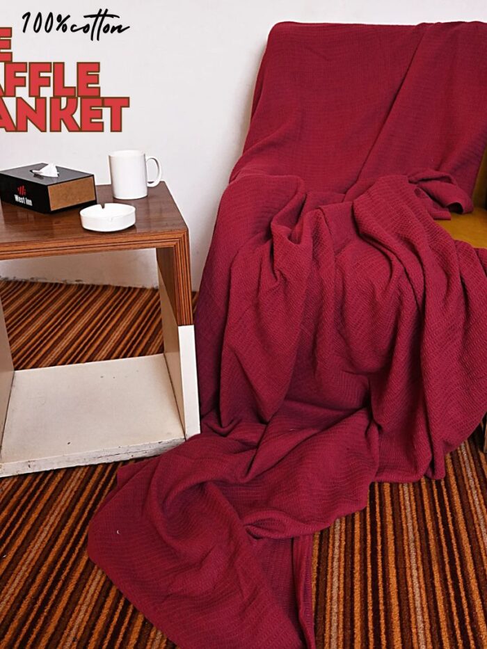 WAFFLE EUROPAN BLANKET  SPECIAL EDITION  Quality Stuff 😍  100% Pure Cotton 💯