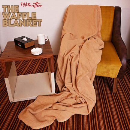 WAFFLE EUROPAN BLANKET  SPECIAL EDITION  Quality Stuff 😍  100% Pure Cotton 💯 - Image 2