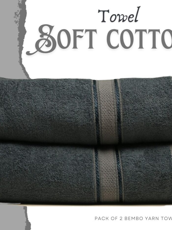 TWO PACK TOWEL 100% cotton towel limited edition