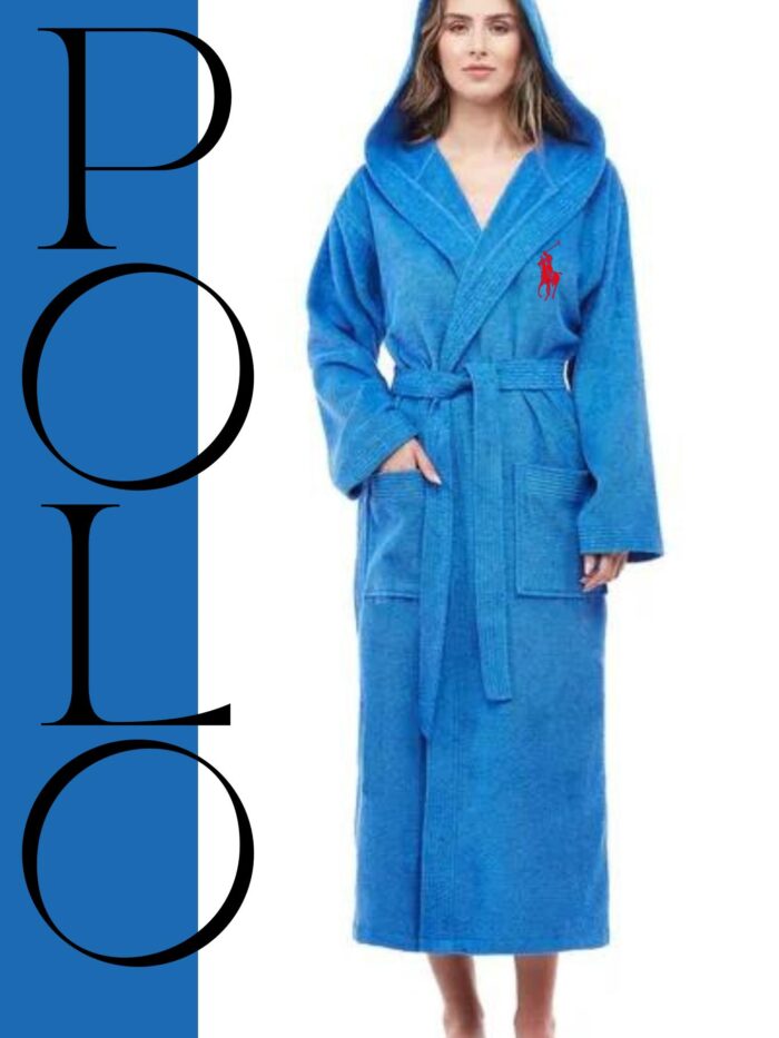 POLO BATHROBE BATH ROBE STUFF TERRY