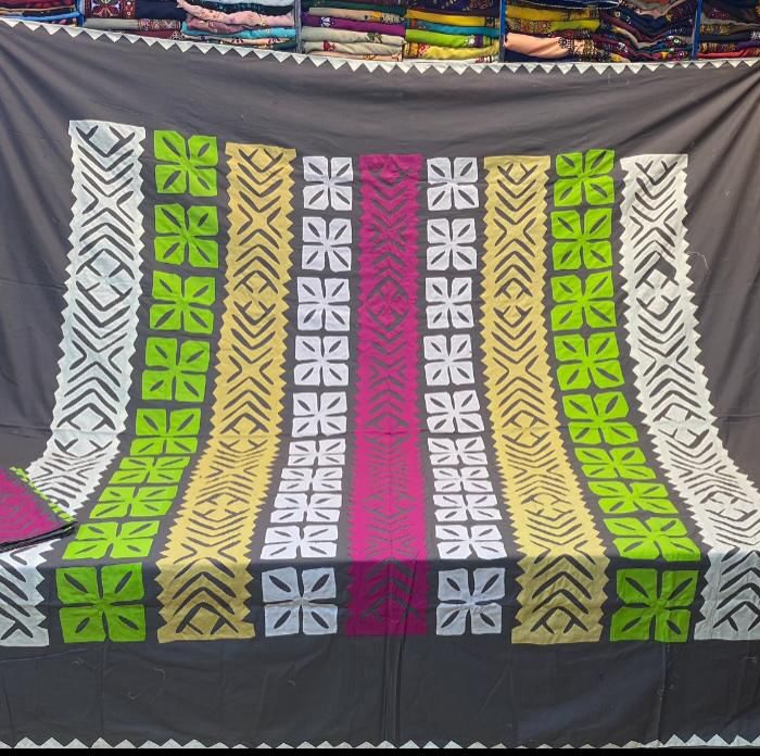 Applic Handmade King Size Cotton Stuff Double Bed Bedsheets