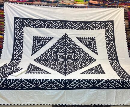Applic Handmade King Size Cotton Stuff Double Bed Bedsheets - Image 9