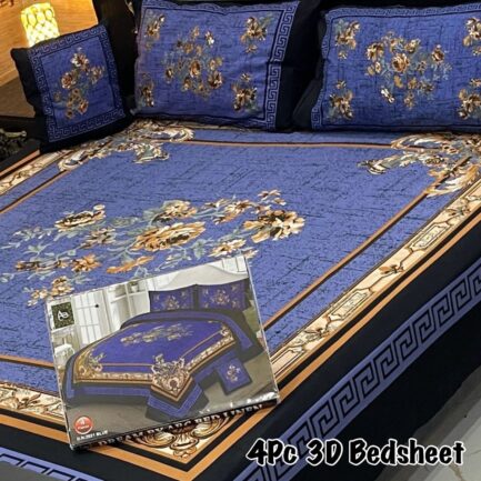 4Pc 3D Panel Bedsheet🔥|  New variety stock - Image 19