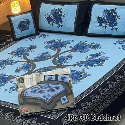 4Pc 3D Panel Bedsheet🔥|  New variety stock - Image 31