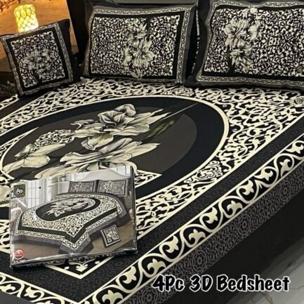 4Pc 3D Panel Bedsheet🔥|  New variety stock - Image 39