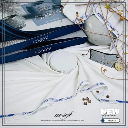 Stunning " ECO-SOFT "  WINTER wash & wear suit by the renowned brand Libas-e-Yousaf. - Image 2