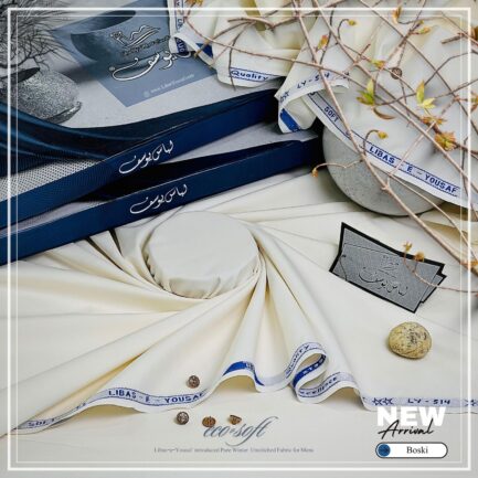 Stunning " ECO-SOFT "  WINTER wash & wear suit by the renowned brand Libas-e-Yousaf. - Image 5
