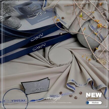Stunning " ECO-SOFT "  WINTER wash & wear suit by the renowned brand Libas-e-Yousaf. - Image 7