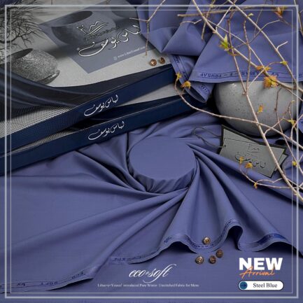 Stunning " ECO-SOFT "  WINTER wash & wear suit by the renowned brand Libas-e-Yousaf. - Image 8