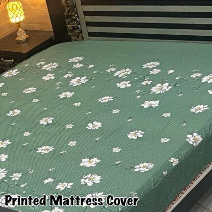 Printed Water Proof Matress Safegaurd  | King Size Double Bed - Image 30