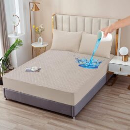 Quilted Waterproof Mattress Fitted covers | 💯% Waterproof Mattress Protector Bedsheet