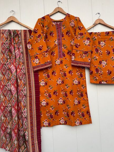 Binsaeed Original(with stamp) Khaddar Fabric - Image 9