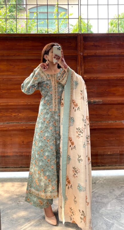 Binsaeed Original(with stamp) Khaddar Fabric - Image 12