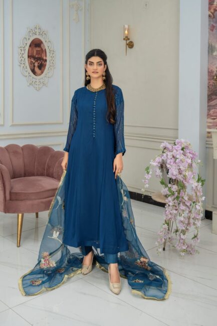 Beautiful bamber shafoon maxi - Image 11