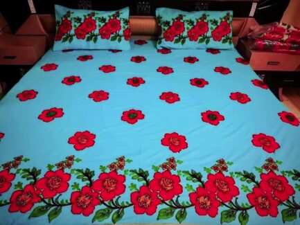 Gulab imbriodad bed sheet - Image 5