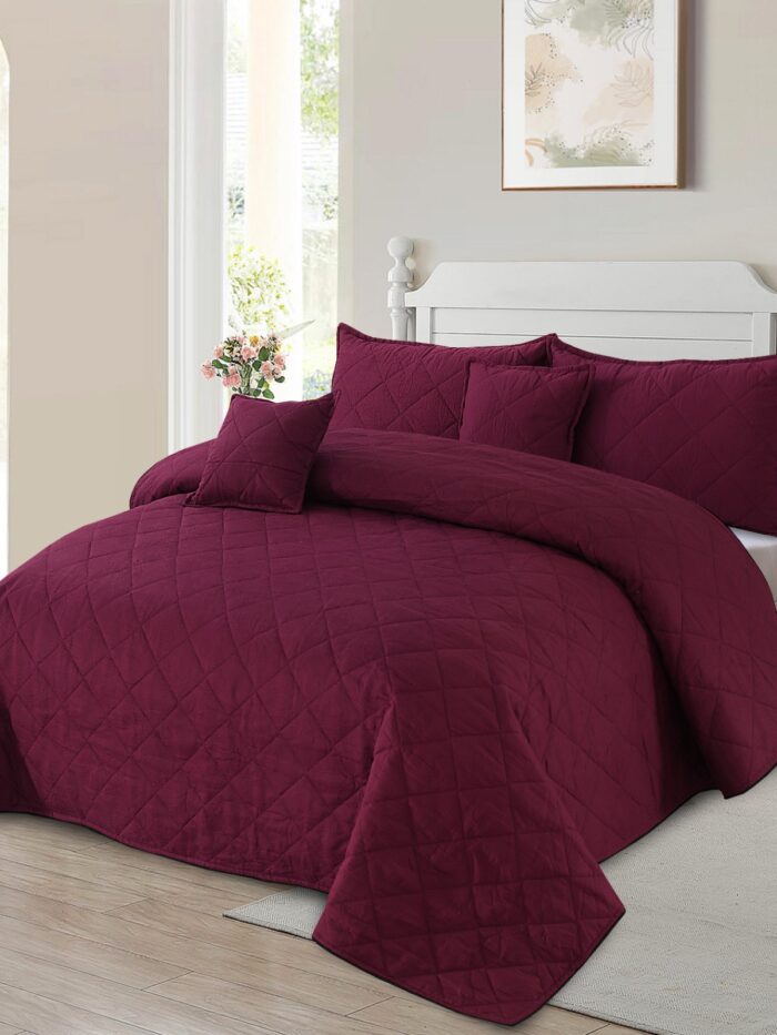 Marry Gold Quilted Palachi Bedspread