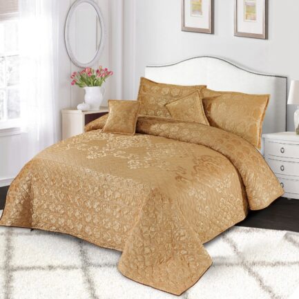 Marry Gold Quilted Palachi Bedspread - Image 5