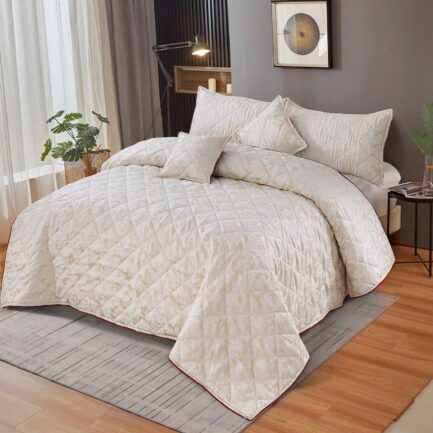 Marry Gold Quilted Palachi Bedspread - Image 9