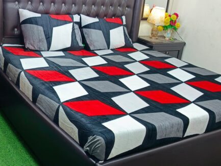3Pc Fleece Bedsheet