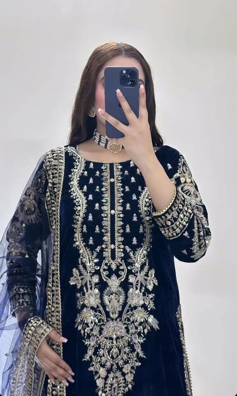 9000 micro Valvet shirt(soft valvet) | Shamooz Silk trouzer